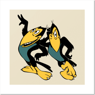 Heckle and Jeckle Posters and Art